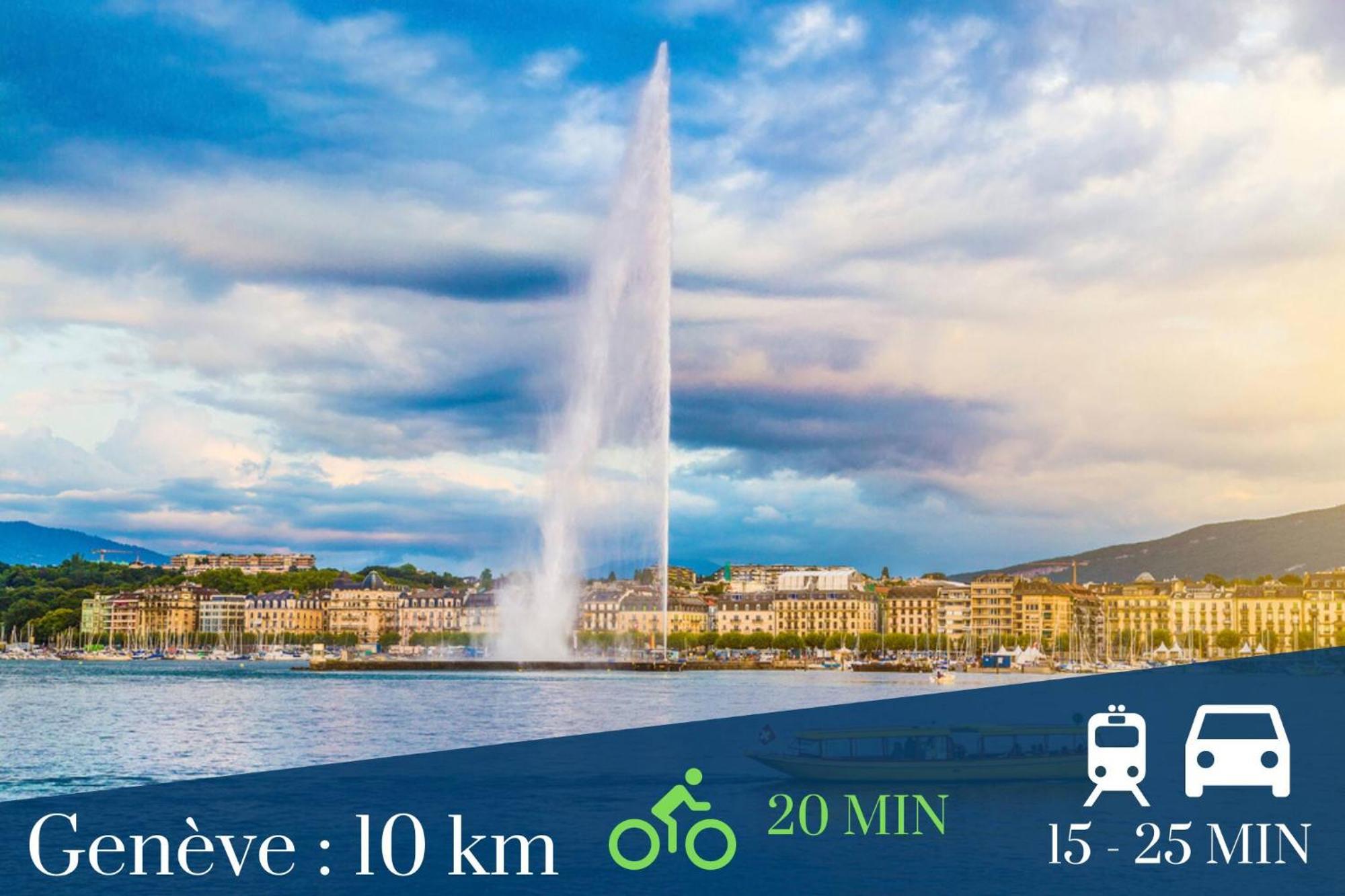 Homey Superchill - Appartement Moderne Et Tout Equipe - Netflix Et Wifi Inclus - Situe En Hyper-Centre - Proche Geneve Анмас Екстериор снимка
